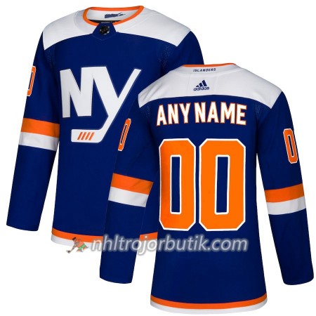 Män Ishockey New York Islanders Tröja med eget tryck Alternate Adidas 2018-19 Authentic